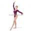 Hot Sale Long Sleeve Ballet Leotard Adult Dance Leotard Sexy Gymnastics Leotard 2016