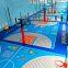 Runway waterproof plastic mat Sports mat Outdoor kindergarten suspended assembled floor Basketball mat