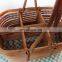 Hot Sale Decorative Rattan bottle carrier wine Holder Basket Vintage Wicker basket Wholesale Vietnam Supplier