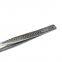 Stainless steel tweezers Corrosion resistant silver stainless steel tweezers All metal clip Pointed elbow Multi specification ST tweezers with texture ST-16
