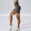 Seamless Scrunch Butt Biker Push Up Shorts Womens Breathable Sexy High Waist Gym Leggings