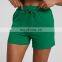 New Arrival Breathable Quick Dry Elastic Waist Drawstring With Side Pocket Gym Fitness Yoga Shorts Women Workout Sports Wear