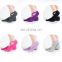 Ready To Ship Comfortable Cotton Five Toe Dance Yoga Socks Women's Cross Straps Anti-slip Gym Sports Socks