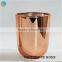 Glow Glass Candle Holder/ Bronze and Gold Votive Holders/ glass star candle holders