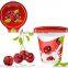 Quality printed aluminum lidding foil with PP/PS lacquer for yogurt cups