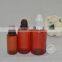 hot sale10ml plastic vials,amber plastic bottle, vape oil bottle