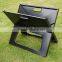 X shape folding outdoor charcoal type notebook bbq grill