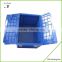 Foldable plastic clear package box