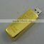 Hot sale Golden color Metal usb flash drive with full capacity