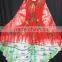 Romantic red Dress long maxi dress New Style Umbrella Print Sundress for Women Beach summer dresses