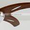 Wooden Blade Antique False Ceiling Fan With LED Light