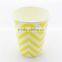 Wholesale 9 oz Chevron Paper Cup Raw Material