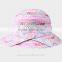 Factory Custom Made Print Little Girl Reversible Bucket Hat Wholesale