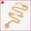 2016 trend popular 18k gold druzy stone necklace choker