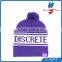 customize colorful kids knit pompom beanie