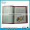 Plastic diary cover with document bag