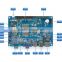 High performance ATMEL AT91SAM9263 CPU ARM discovery board