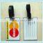 Licai293,pvc luggage tag,soft pvc luggage tag,pp luggage tag;plastic luggage tag