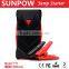 SUNPOW car battery charger 12,000mAh super power bank 12V gasoline and diesel emergency car portable battery jumper