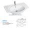 Chaozhou factory cabinet basin white color vanity sink