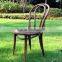 family wooden thonet chair in dining room