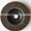 PLASTIC COVER FLAP DISC 4 inches high quality calcined alumina flap disc