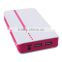 2015 Hot! Dual USB Mobile Power Bank,Universal portable power bank high capacity 8000mAh