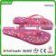 Pvc Jelly Strap Eva Flat Slipper Lovely Heart Print Flip Flops