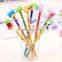 Korea lovely wood pencil , cute pencil with eraser