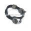 Wholesale High Quality Casual Wear Charm Silver Plating Stainless Gold Handemade Fancy Wrist Bracelet With Belt