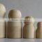 Blank Russian Nesting Doll, Unpainted Matryoshka Doll for Christmas