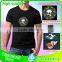 Custom Led Light Round Neck dry fit plain T Shirt