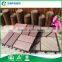 WPC composite deck boards Grooved outdoor wood plastic decking