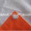 pe tarpaulin roll high density polyethylene leno woven fabric high tensible strong two side lamination striped hem pp rope china