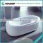 SUNZOOM freestanding small bathtub,cupc pedestal freestanding hot tub,latest freestanding tub