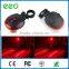 2016 safety energy saving projector led beacon rear warning bicycle tail light with 5 LED+2 laser light models tail light