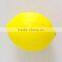 Slowly recoverable Polyurethane Foam lemon shaped pu ball