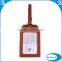 Promotion custom leather luggage tags wedding favor                        
                                                Quality Choice