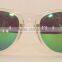 JMP584 Custom Logo Plastic Green Wood Sunglasses