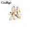 Fashion Jewelry Zinc Alloy Dragonfly Ring Ladies Wedding Party Show Gift Dresses Apparel Promotion Accessories