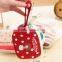 Hot sale pula girl printing canvase coin purse double zippers China supplier