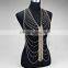 2016 Punk Necklace Design Women Jewelry Body Chain