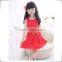 2015 Summer Lace Vest Girls Dress Baby Girl Princess Dress 2-8 Years Chlidren Clothes Kids Party Clothing For Girls Free BeltE90