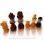 Beechwood Grain Solid Wood Folding Chess Set With King Height 2.5 Inch
