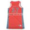 100%polyester racer back sublimated wholesale netball uniforms