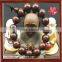 15mm Chinese Religious wood bead bracelet with 15 big beads