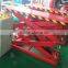 Large Platform Proper Car Scissor Lift For Four Wheel Alignment