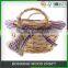 Handmade Picnic Wicker Basket