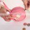 2016  express China wallet high quality round coin purse PU zipper coin purse