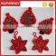 V-745 christmas trees hanging star pattern decorations with star christmas hanging tree decoration tree hanging ornament